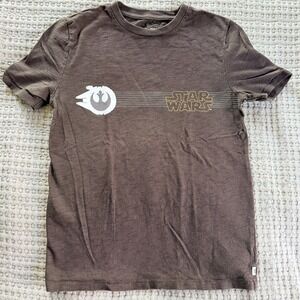 Gap Kids Star Wars Boy's T-Shirt Chewbacca Hologram Empire Strikes organic